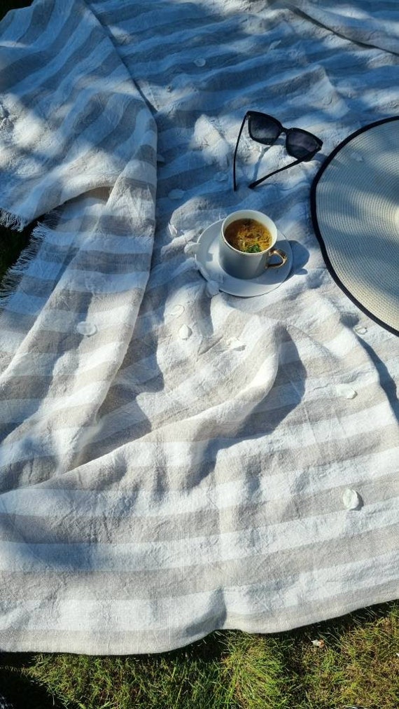 Linen beach blanket new arrivals