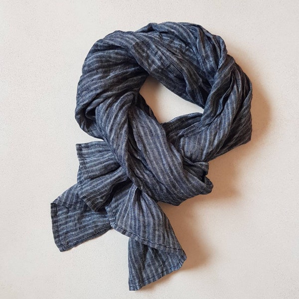 Black Mens Scarf Etsy