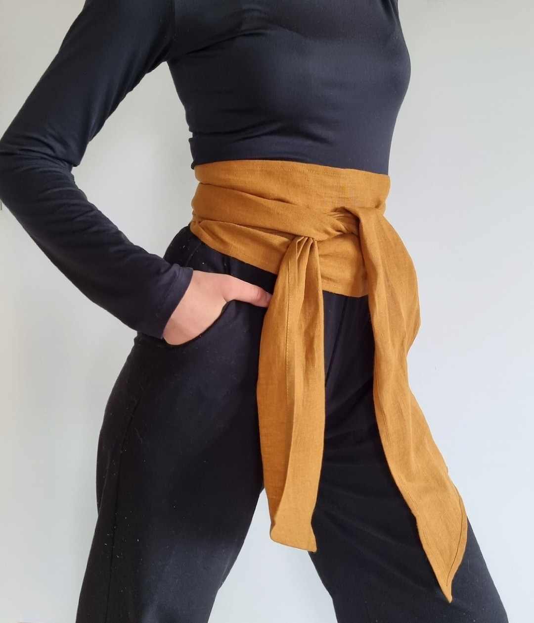 Eaphi LINEN LIKE BELT BEST 新品未使用完売品24SS Eaphi LINEN LIKE BELT BEST 新品未使用完売品24SS