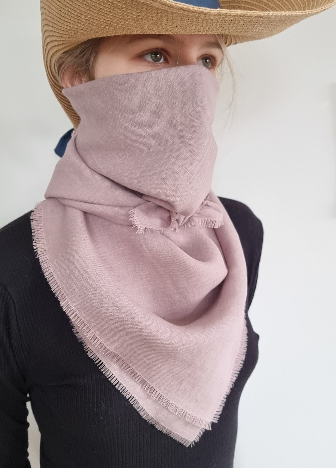 Linen Wild Rags, 35x35