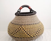 Fair Trade Pot Basket - Handwoven in Ghana