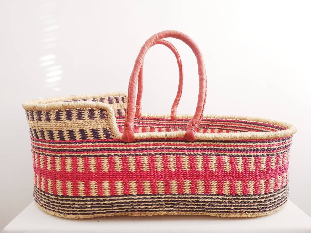 red moses basket