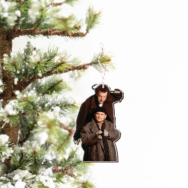 Home Alone Ornament Marv and Harry the Wet Bandits Home Etsy