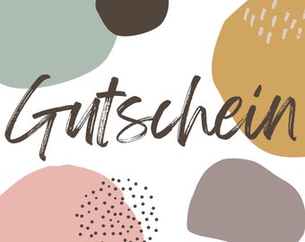 Gutschein, Geschenkgutschein