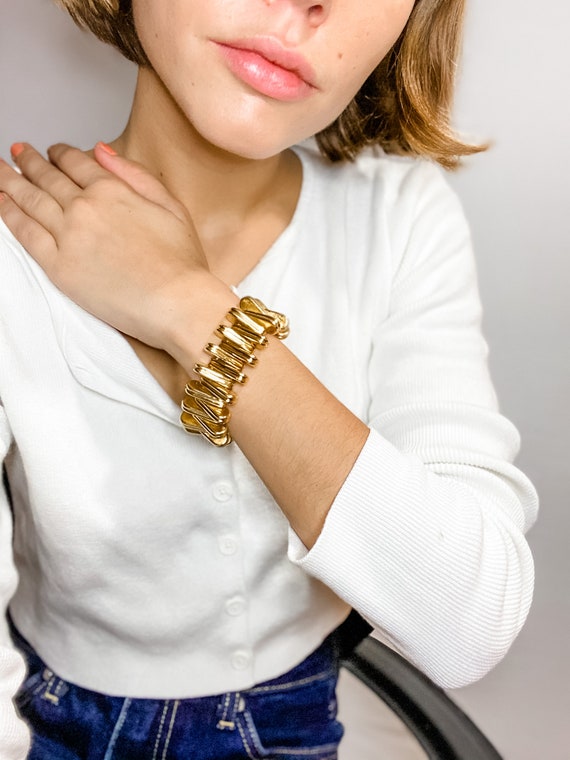 Vintage 1960's 18kt gold bracelet