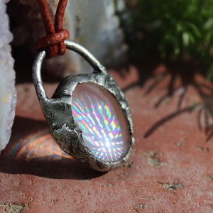 Optical Visions Oval Portal Sun-Catcher Pendant