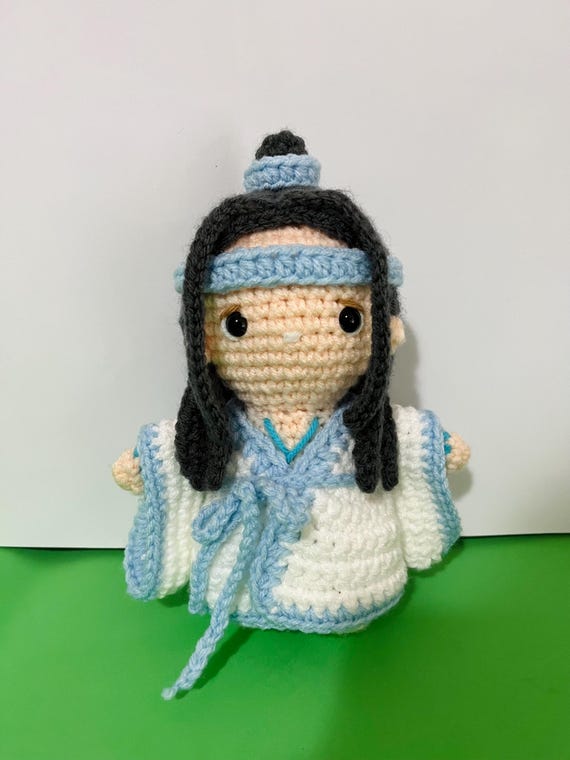 Lan Wangji Lan Zhan Crochet Doll Pattern, MDZS Inspired (PDF) - Etsy