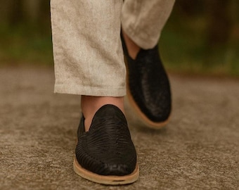 Mens Huarache Sandals – Handmade Mexican Leather Shoes