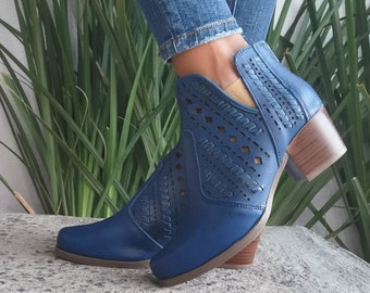 mexican ankle boots