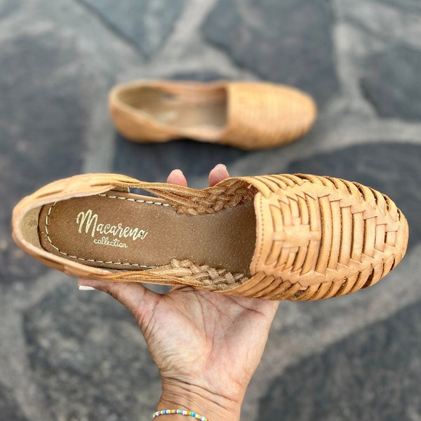 Sandales Huarache ~ Toutes les tailles vintage bohème-hippie ~ Style mexicain ~ Cuir coloré ~ Huaraches mexicaines ~ Chaussures d'été