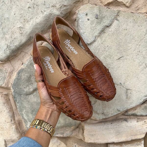 Sandalia Huarache ~ Todas las tallas Boho Sandal- Hippie Vintage ~ Estilo Mexicano ~Huaraches Mexicanos -Leather Sandals for Women