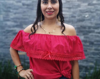 Angel Huipil ~Chiapas Blouse ~ Flower Shirt ~ Mexican Shirt ~ Ethnic Floral Shirt ~ Womens Shirt ~ Boho ~ Embroidered Shirt  Handmade Shirt