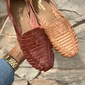 Huarache Sandal All Sizes Boho Hippie Vintage Mexican Style Colorful Leather Mexican Huaraches Summer Shoes image 3