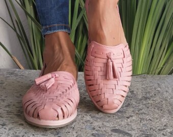 pink huarache shoes