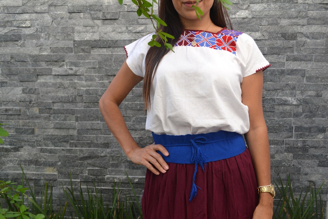 Mexican Sash Belt Solid Colorful Sash Hand Woven Boho Sash Etsy