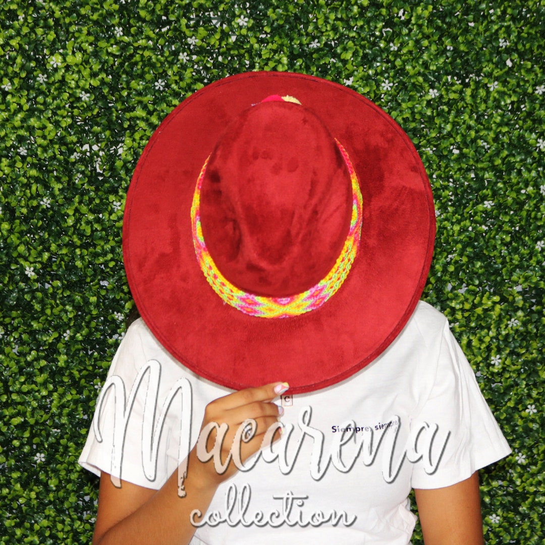 Mexican Artisan Hat ~ Womens Hat ~ Hand Embroidered  display picture 1