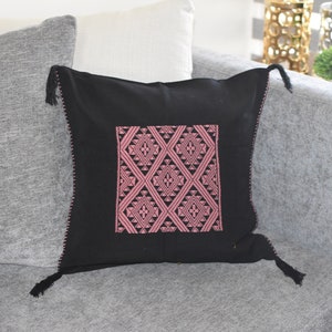 Mexican Embroidered Pillow ~ Colorful Handmade Pillow ~ Throw Pillow ~ Pillow Cover ~ Mexican Decor ~ Chiapas Pillow ~ Cushion ~ Home Décor