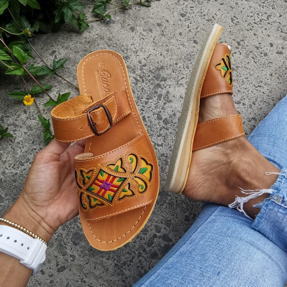 Huarache Sandal All Sizes Boho Hippie Vintage Mexican 