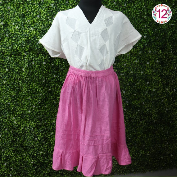 8-10 Niñas Faldas Mexicanas Faldas Folklóricas - España