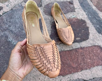 Sandalia Huarache ~ Todos los Tamaños Boho- Hippie Vintage ~ Estilo Mexicano ~ Cuero Colorido ~ Huaraches Mexicanos ~ Zapatos de Verano