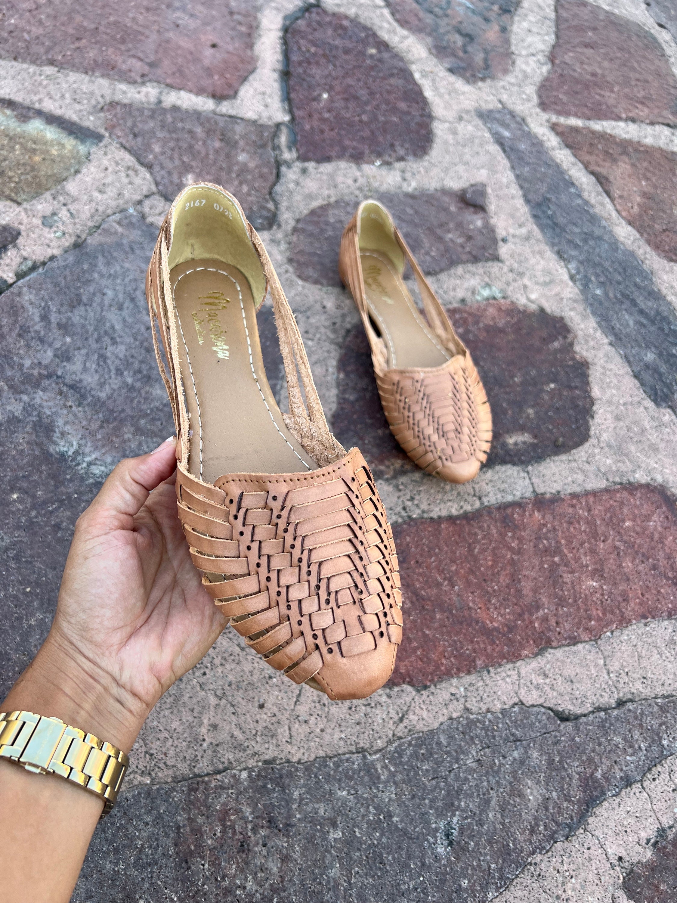 Huarache Sandal ~ All Sizes Boho- Hippie Vintage ~ Mexican Style ~ Colorful Leather ~ Mexican Huaraches ~ Summer Shoes