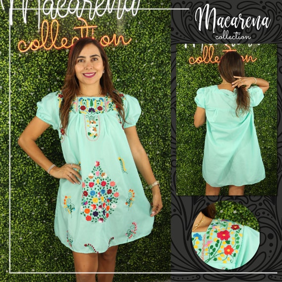 Mexican hotsell cotton dresses