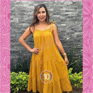 Chiapas Dress ~ Huipil Dress ~ Mexican Dress ~ Cotton Dress ~ Ethnic Dress ~ Handmade Clothes ~ Beach Dress