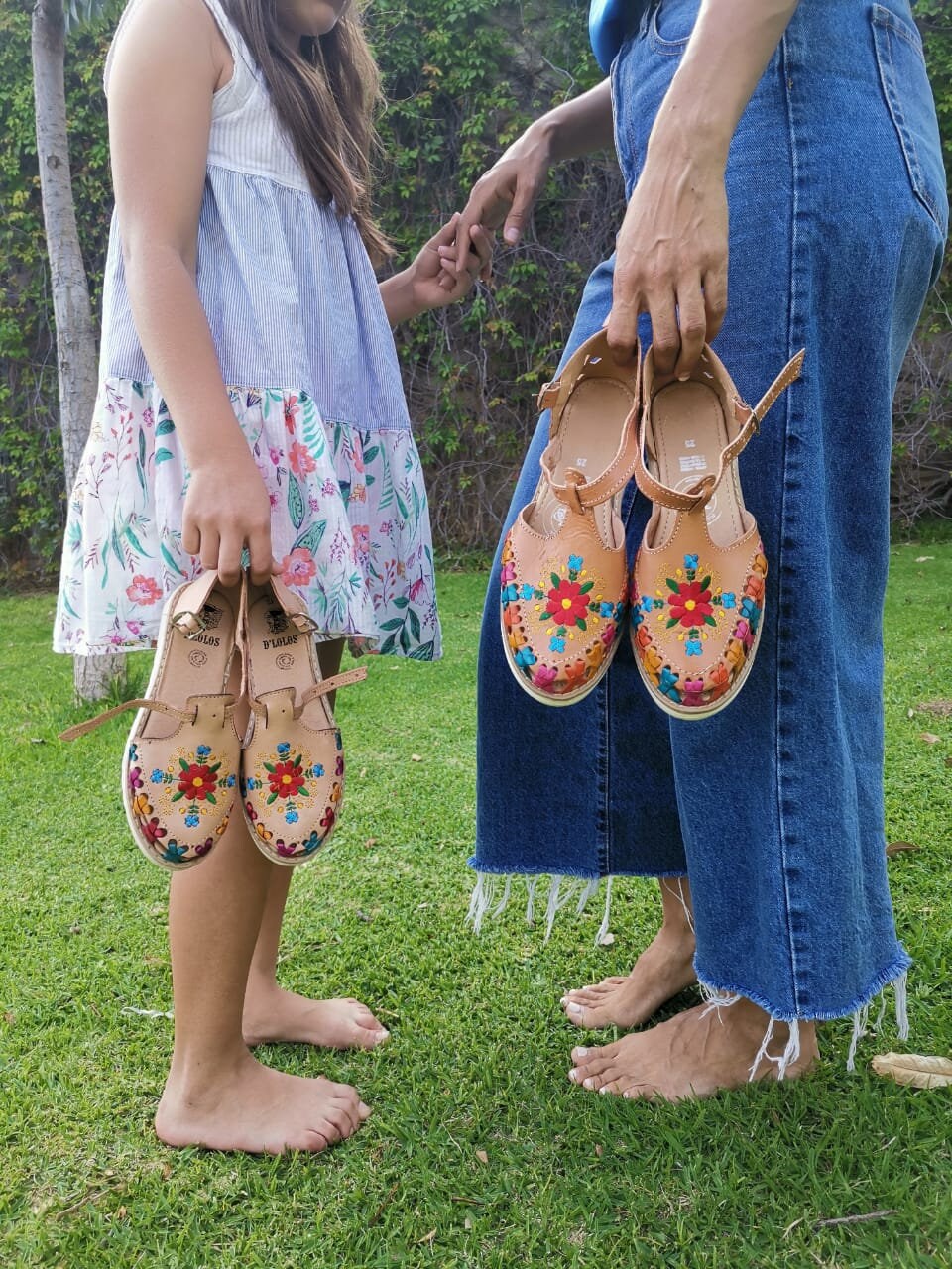 little girl huarache sandals