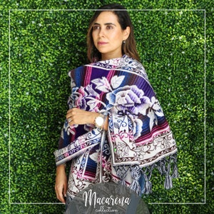 Mexikanische Rebozo ~ Rebozo ~ mexikanische Stola ~ Pashmina ~ Schultertuch