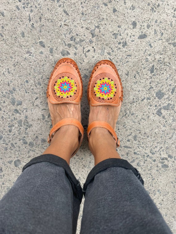 Huarache Sandal All Sizes Boho Hippie Vintage Mexican Style