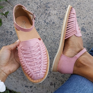 Huarache rosa pesca deals