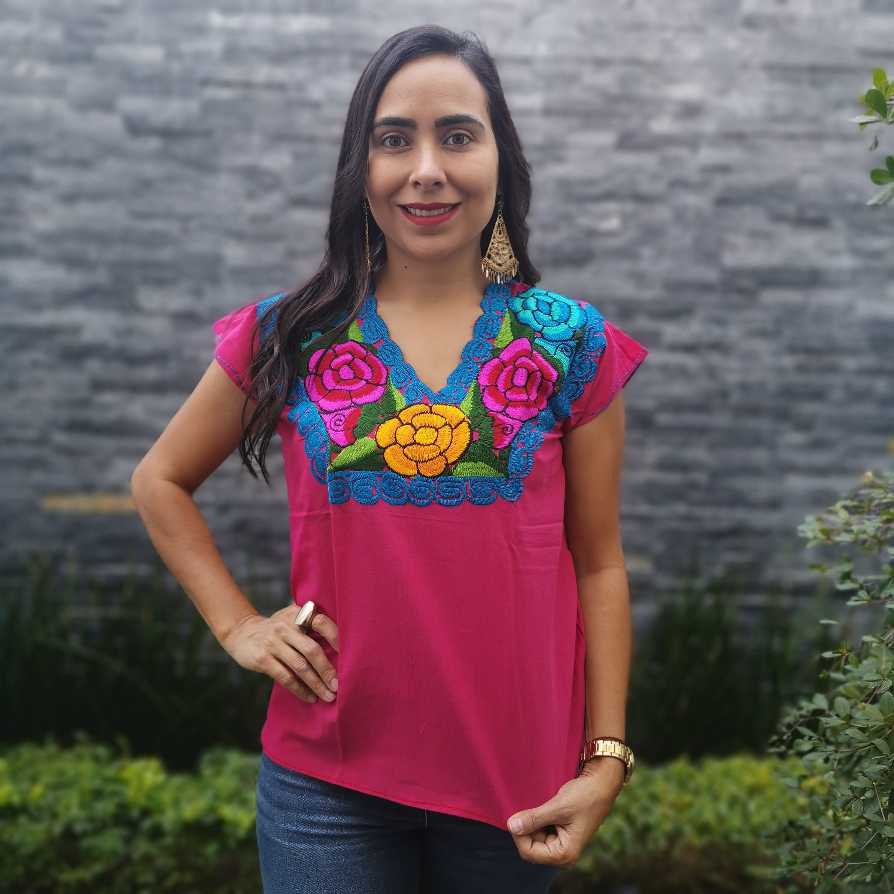 Traditional Mexican Shirt for Women Mexican Huipil Chiapas - Etsy