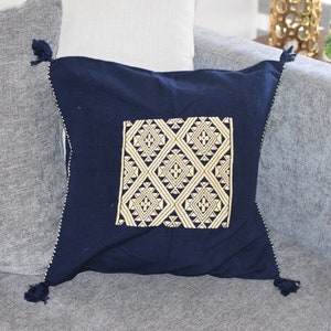 Mexican Embroidered Pillow ~ Colorful Handmade Pillow ~ Throw Pillow ~ Pillow Cover ~ Mexican Decor ~ Chiapas Pillow ~ Cushion ~ Home Décor