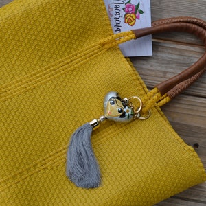 Keychain, key holder, Mexican keychain, hand painted keychain