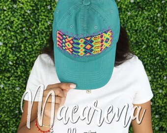 メキシカン刺繍キャップ – 花柄ベースボールハット、 - Etsy 日本