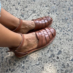 Sandalia Huarache ~ Todas las Tallas Boho- Hippie Vintage ~ Estilo Mexicano ~ Cuero Colorido ~ Huaraches Mexicanos