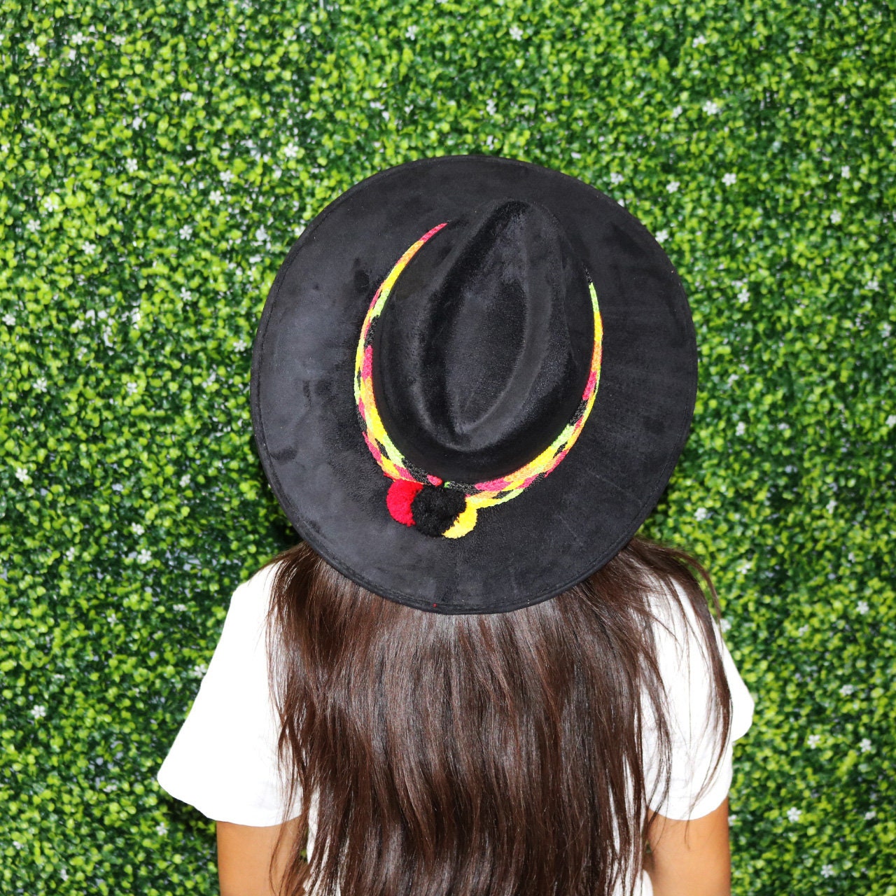 Hand Embroidered Mexican Artisan Hat ~ Women