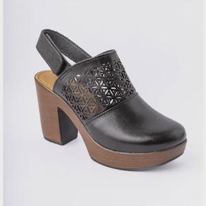 Huarache for Women ~ Handmade  Summer Chunky Sandal- Hippie Vintage ~  Mexican Leather Sandal ~ platform shoe