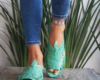 Colors Pachuco Mexican ~ Huarache Sandal ~ All Sizes Boho