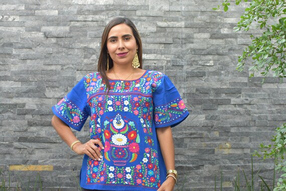 Colorful Ladies Chiapas Traditional 