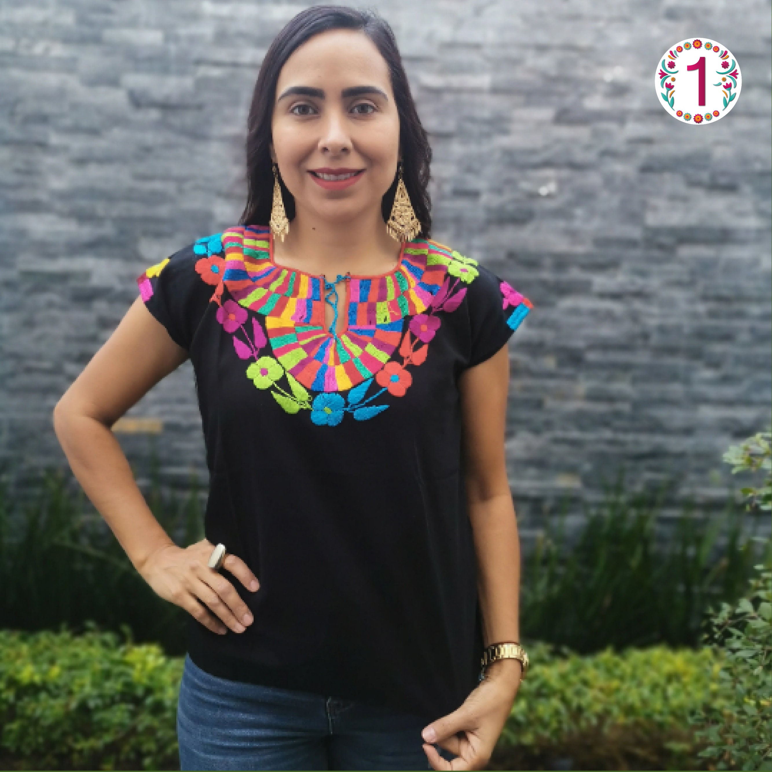 Camisa Tradicional Mexicana para Mujeres Huipil Mexicano - Etsy México