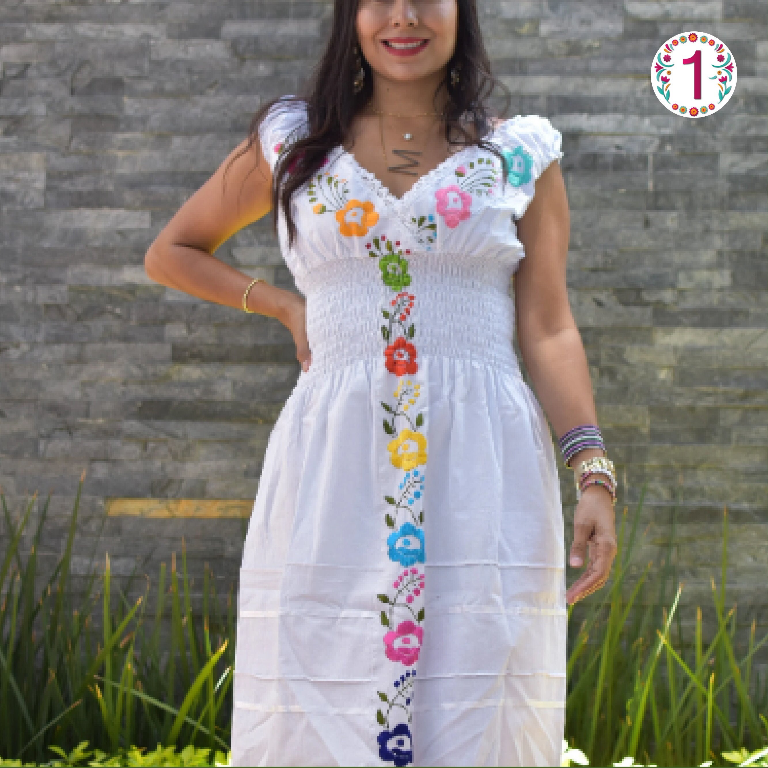 long high low dress Boho High Low Dress - White