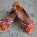 Huarache Sandal ~ All Sizes Boho- Hippie Vintage ~ Mexican Style ~ Colorful Leather ~ Mexican Huaraches 