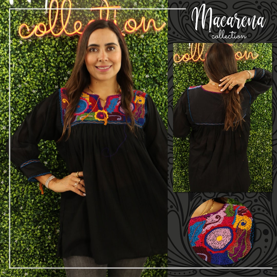 Chiapas Blouse- Azul main image 1