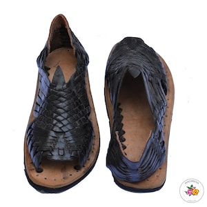 Mens Huarache Sandal ~ All Sizes Boho- Hippie Vintage ~ Mexican Style ~ Colorful Leather ~ Mexican Huaraches ~ Shoes  ~ Shoes  Leather