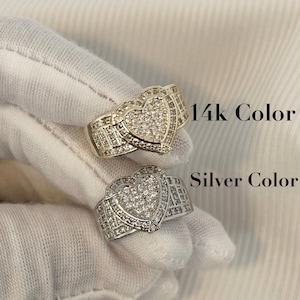 Heart Rings for women,