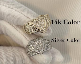 Heart Rings for women,