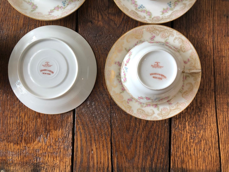 Haviland Limoges tea cups