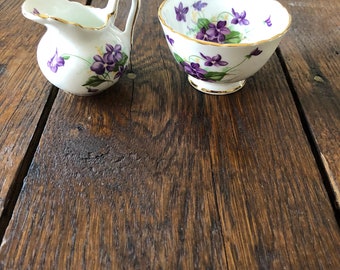 Royal Chelsea Cream & Sugar