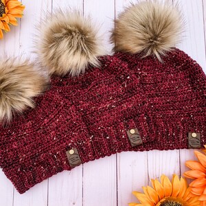Galentine Beanie **Crochet PDF Pattern**